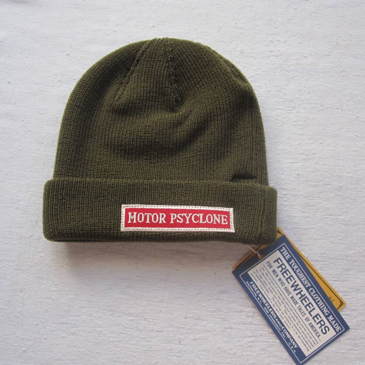 ☆新品 フリーホイーラーズ ニットキャップ "GARAGE CREW" OLIVE / FREEWHEELERS / 拍卖