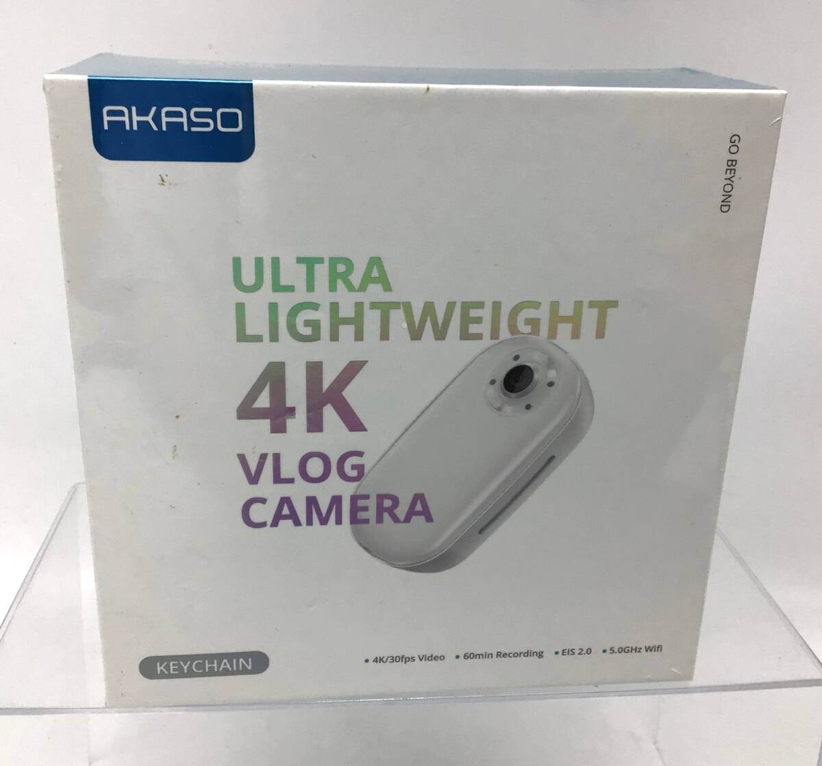 8358 【未開封】AKASO アカソ ULTRA LIGHTWEIGHT 4K Vlog Camera 超軽量 4K VLOGカメラ拍卖