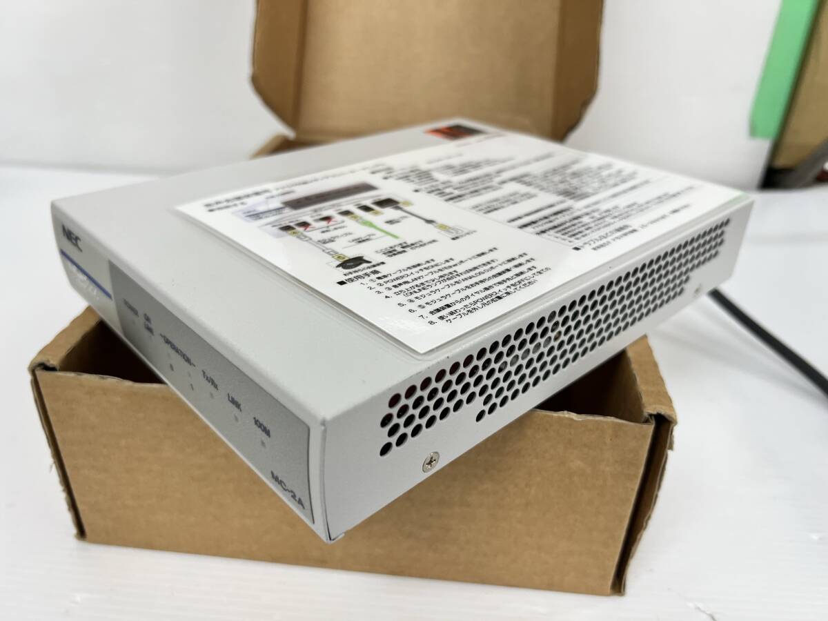 (JT2508)NEC アナログ回線メディアコンバーター SN8029 MCECB-B 中古拍卖