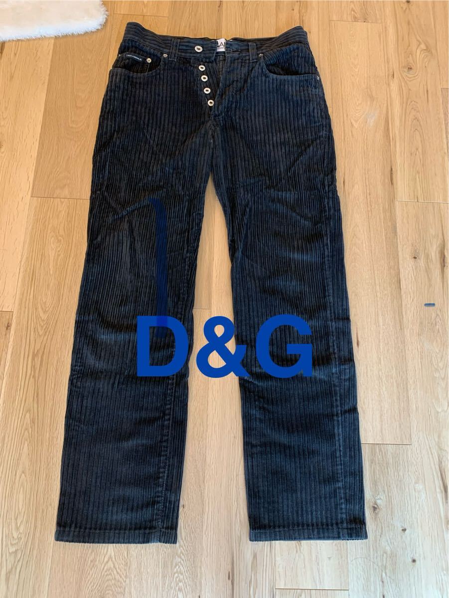 D&G Dolce&Gabbana ドルチェアンドガッバーナ ヴィンテージパンツ拍卖