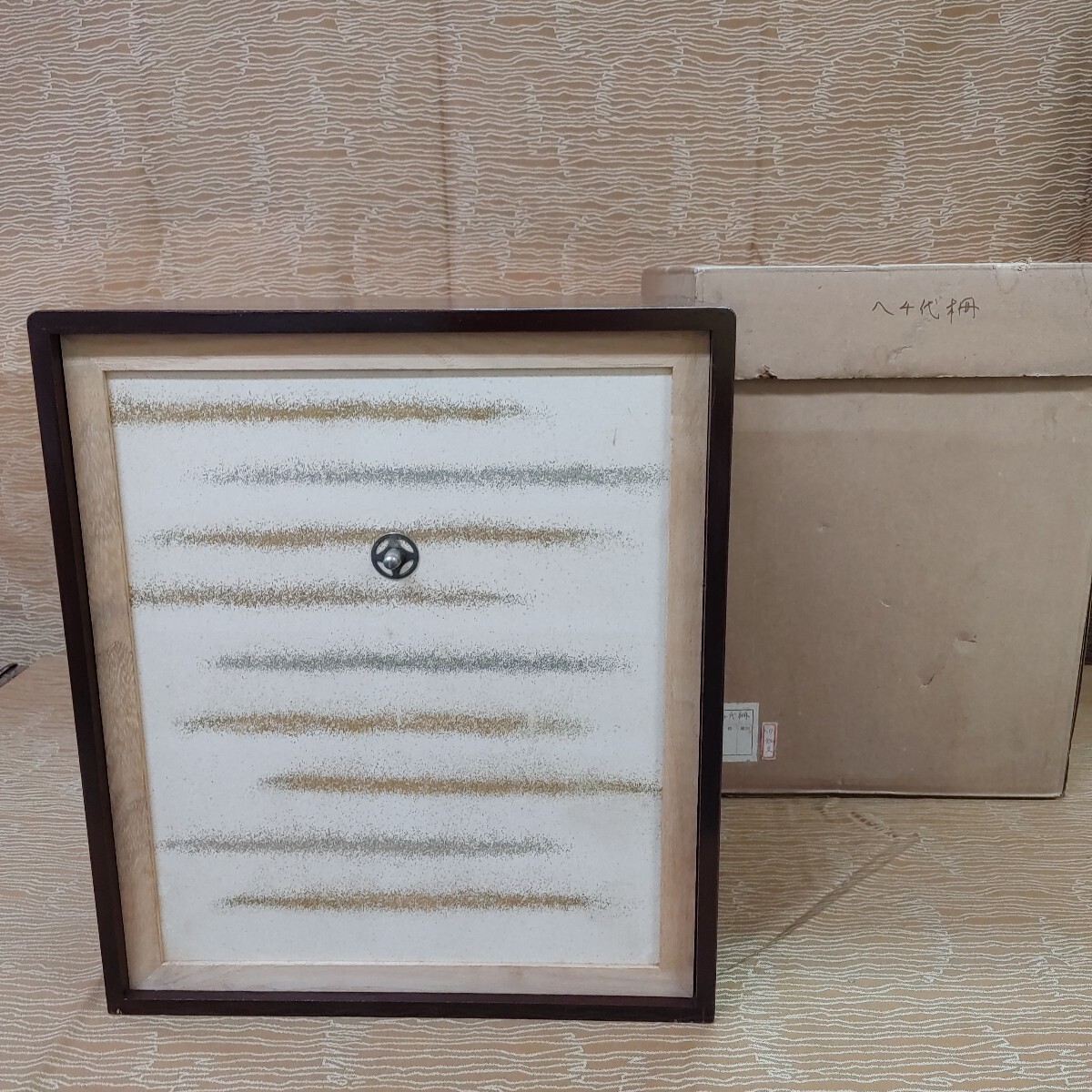 【八千代棚 茶道具 茶棚】木製漆器 紙箱 棚物 裏千家 茶事 お稽古 工芸品【A9-4】0829拍卖