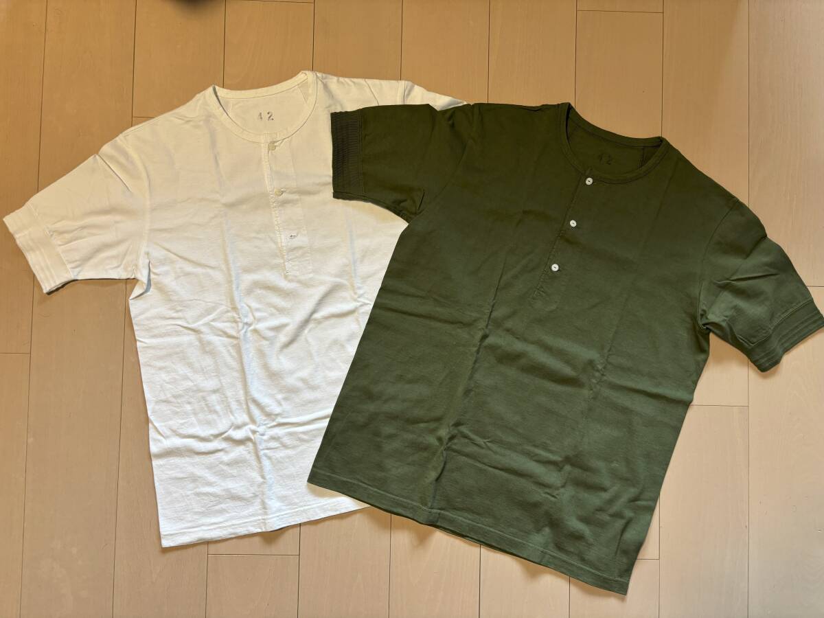 横浜 JUNKY CLASSICS オリジナル ヘンリーネック Tシャツ 2枚セット ★美品★拍卖
