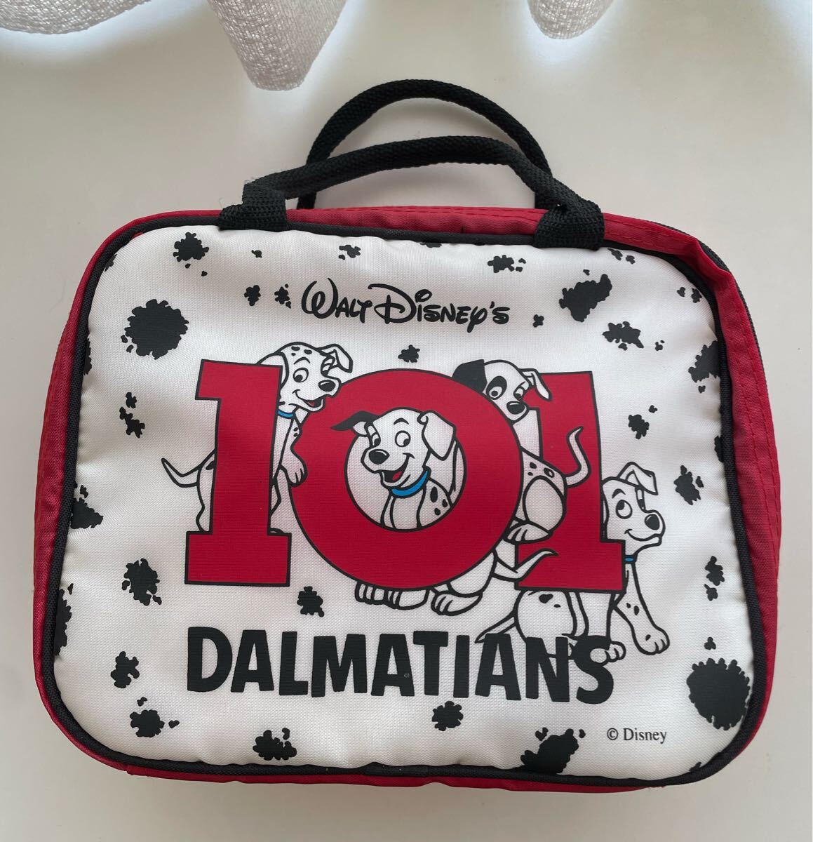 ディズニー 101匹わんちゃん ダルメシアン アラジンランチバッグ保温冷ボトルセット Aladdin デッドストック品 ピクニック拍卖