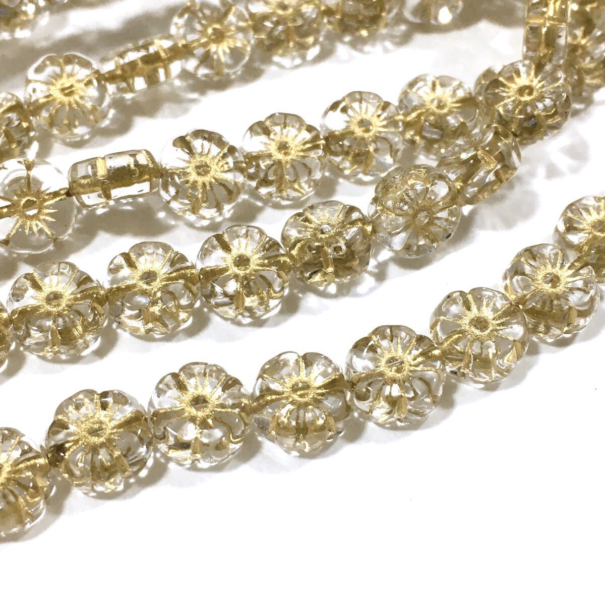 PREハワイアンフラワー 8mm10個 チェコビーズ crg拍卖