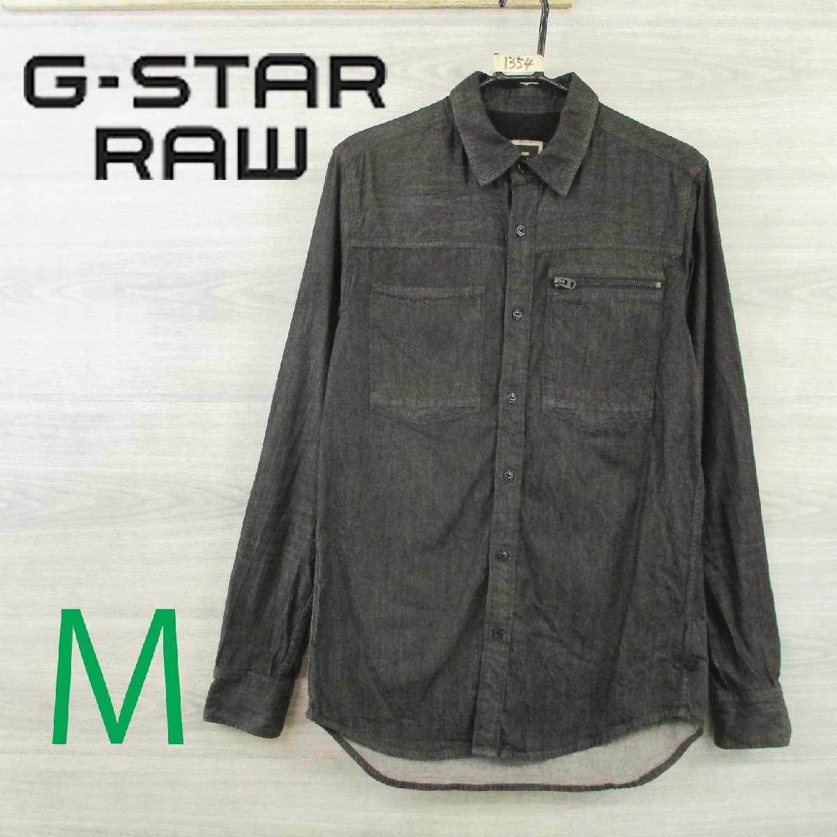 G-STAR RAW ジースターロウ<コットン デニム 長袖シャツ>M1354c拍卖