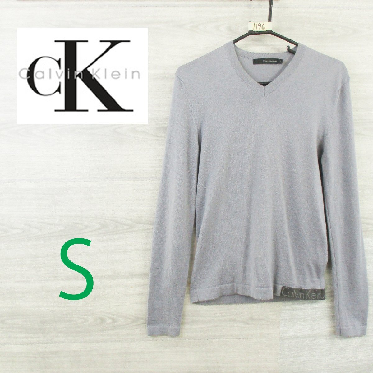 Calvin Klein●カルバンクライン<メリノウール混 ニット>M1196c拍卖