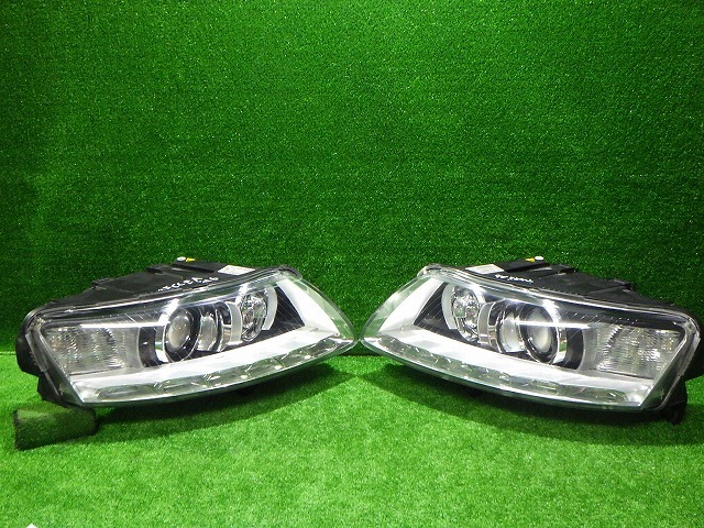 アウディ A6 ヘッドライト左右 4F 後期 4F0941003/004 バラスト付 比較的綺麗 250806014拍卖