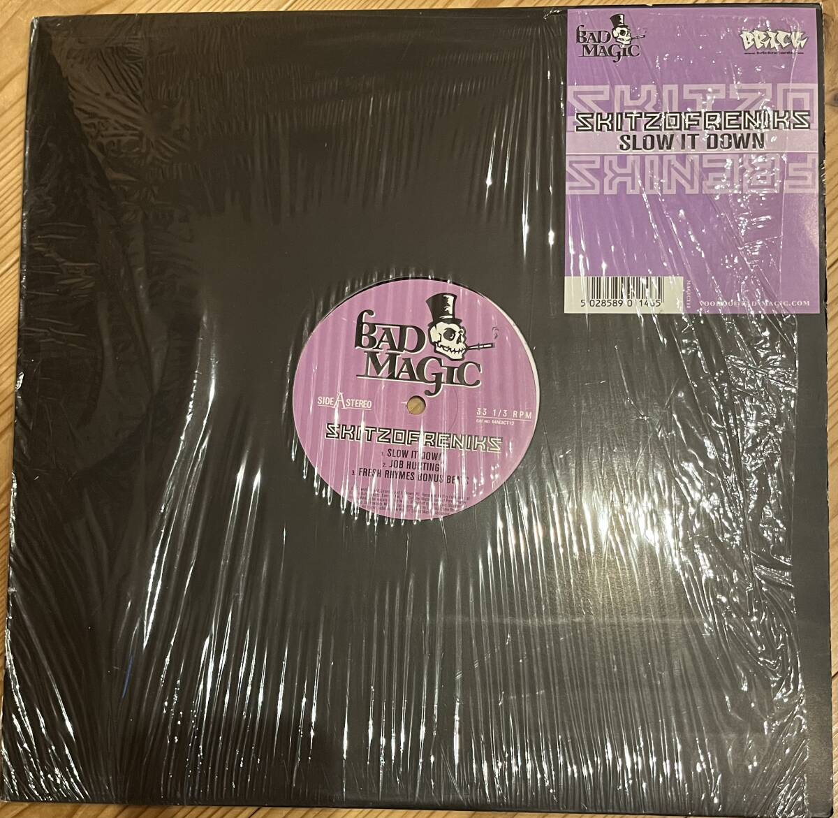 【12】SKITZ OF RENIKS / SLOW IT DOWN:bad magic brick records underground拍卖