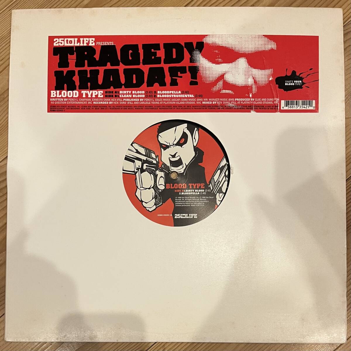 【12】TRAGEDY KHADAFI / BLOOD TYPE拍卖