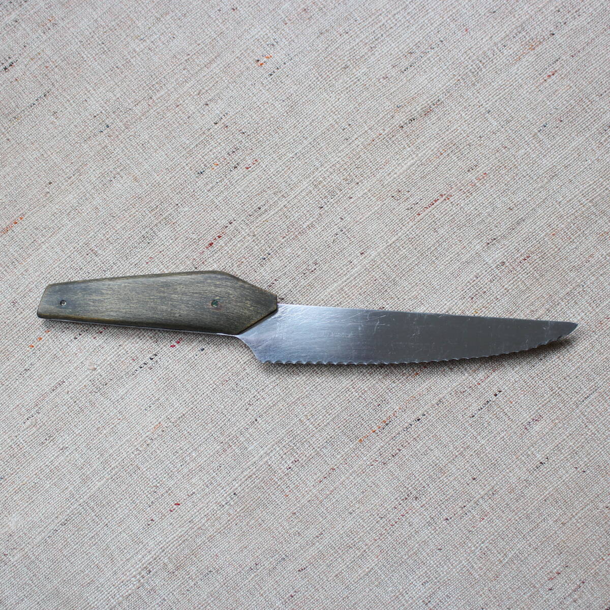 入手困難 1950-60s Carl Aubock カールオーボック パン切りナイフ AmbossオーストリアAUSTRIA バウハウス ヴィンテージ 名品 北欧 ブレッド拍卖