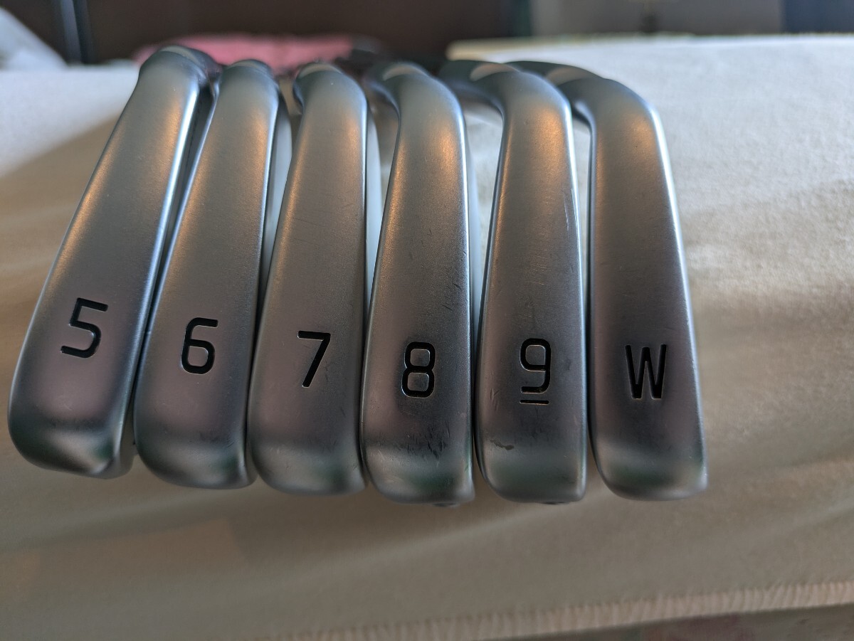 新構造のブレードアイアン PING i59 FORGD #5~PW 6本組ALTA J CB SLATE R シャフト アイアン拍卖