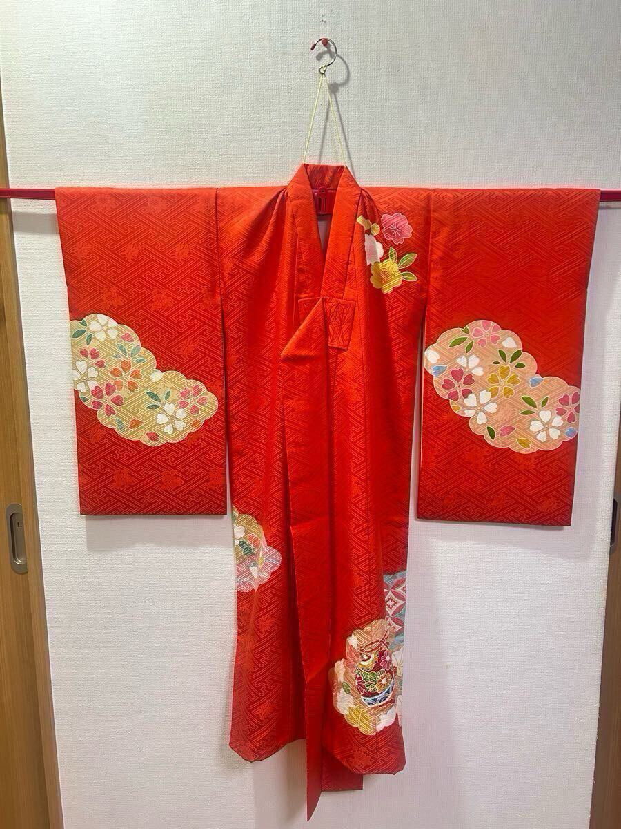 着物 七五三 和服 女の子用 帯揚 帯メ 志古貴 刺繍 和装小物 2lou拍卖