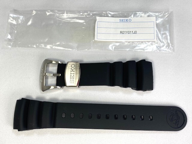 R01Y011J0 SEIKO プロスペックス 24mm 純正シリコンバンド ブラック SBCZ023/5M85-0AD0用 ネコポス送料無料拍卖