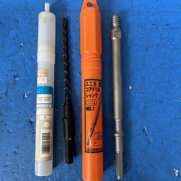 【アウトレット品】 MAKITA 超硬ドリル 10mm Unika コアドリルシャンク ハンマードリル用 ×300mm 計2本セット 工具 sp-024-687拍卖