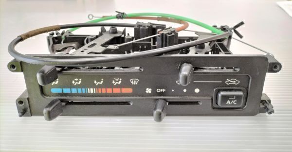 ★ ハイゼット S210V  エアコンパネル  動作・点灯確認済 ワイヤー3本付 純正中古部品 55910-97501-000 自管理5ta214拍卖