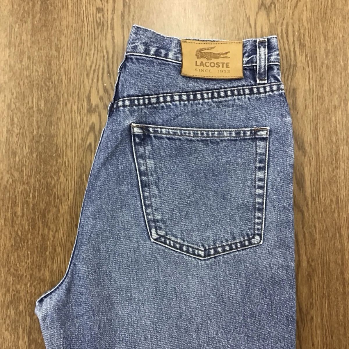 【GH272】LACOSTE W34 L32 ジーンズ ジーパン デニムパンツ メンズブランド古着 ラコステ 送料無料拍卖