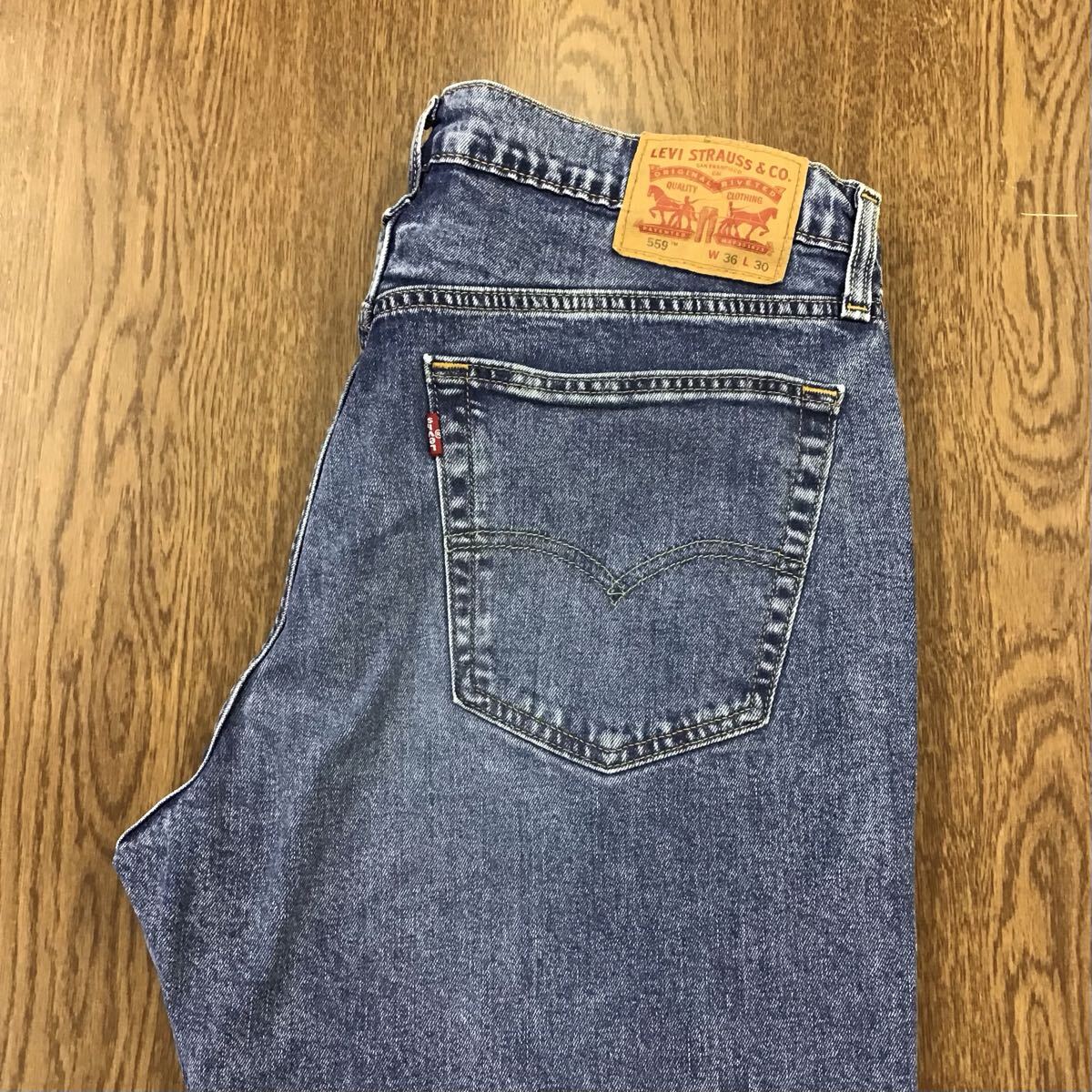 【GH477】Levi's 559 W36 L30 ジーンズ ジーパン デニムパンツ ストレッチ生地 メンズブランド古着 リーバイス559 送料無料拍卖