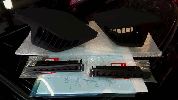 NSX R用 サイドベント・ダクトセット 新品 NA1.2.ACURA拍卖