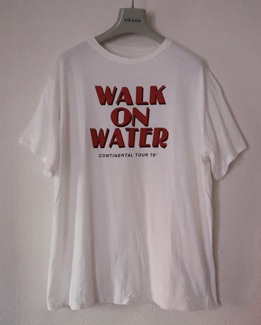 WALK ON WATER ウオーク オン ウオーター Tシャツ ホワイト Fサイズ / 実際XL位 音楽Tシャツ ロックTシャツ拍卖