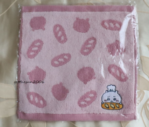 最新!ちいかわ ちいかわベーカリー限定 タオルハンカチ ピンク 未開封品拍卖