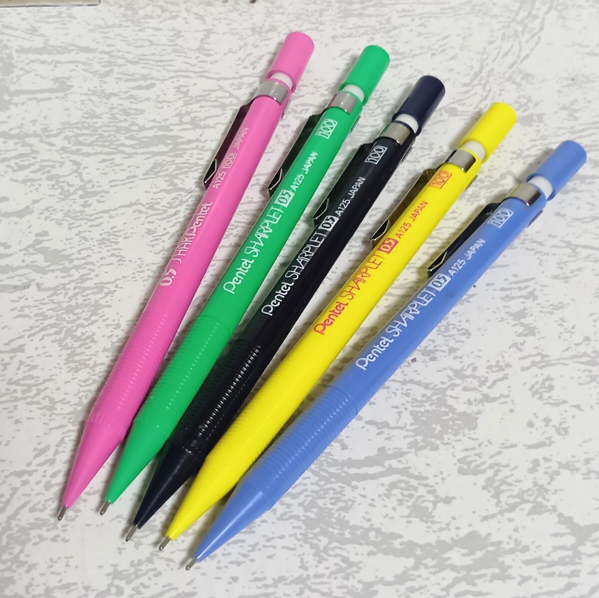 廃番 未使用 Pentel MP Sharplet A125 ぺんてる シャープレット シャープペンシル 0.5mm 5本セット 昭和レトロ拍卖