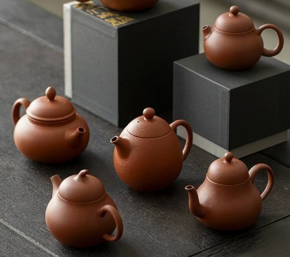 朱泥橘皮紫砂茶壺工夫茶器伝統器形泡茶壺球孔濾過家庭用紫砂壷拍卖