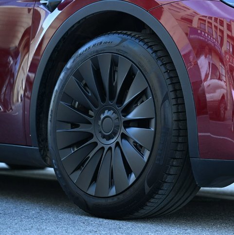 tesla modelyに適用されますハブカバー旋風19インチホイール保護カバーを変更します直角P版拍卖