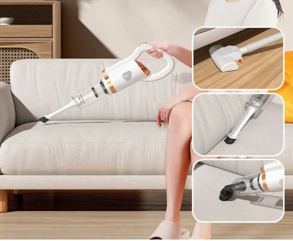 新製品の高出力ハンドヘルド家庭用車載掃除机両用無線大功力集塵・ダニ除去です拍卖