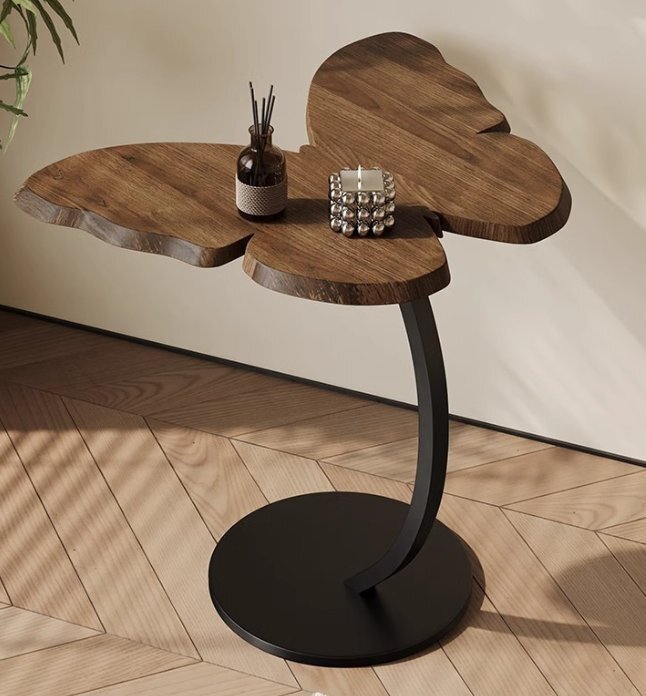 家庭用の応接間のソファの端の何辺現代のシンプルな寝室の端の何辺キャビネット新しい中国式の蝶の着地の端の何辺の小さいテーブル拍卖