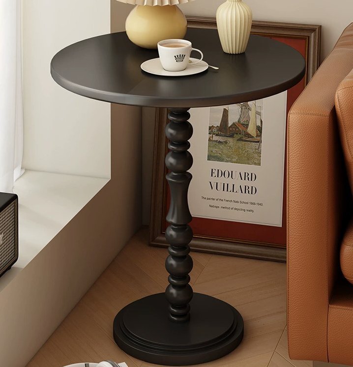 ソファの辺の何応接間家庭用のレトロなフランス式小テーブル小テーブル創意的なベッドの頭の棚ベランダ小円卓拍卖