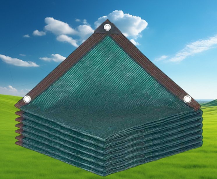 暗号化加厚包辺打孔日焼け止めネット農業用ハウス車棚日陰ネット日焼け止めネット4*5M拍卖