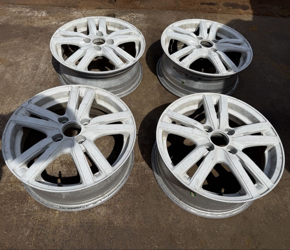 アルミホイール ホイール 4本まとめ売り  15×5.5 現状品 中古 拍卖