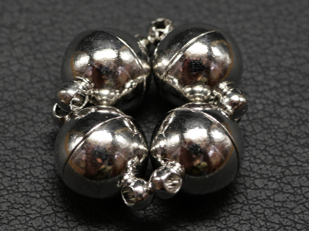 マグネットクラスプ ボール 10×16mm【4ヶ】拍卖