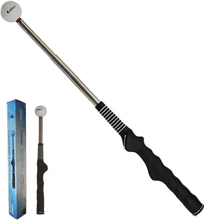 LRM2633★ゴルフ練習器具 ゴルフ スイング 練習器具 スイング矯正器具 素振り ゴルフグッズ 伸縮式 コンパクト 初心者 上級者拍卖