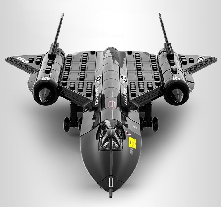 PYD770★183パーバード 互換 ビブロツ ブラックルディングック ☆ 軍事 WW2 SR71ブックバーラド 偵察 航空機 モデル ビルディングブロック拍卖