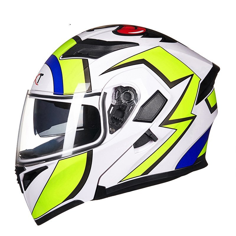 TZX614★多色選択可能ヘルメット フルフェイスヘルメット システムバイクヘルメット フリップアップ ダブルレンズ大人気最新モデル拍卖