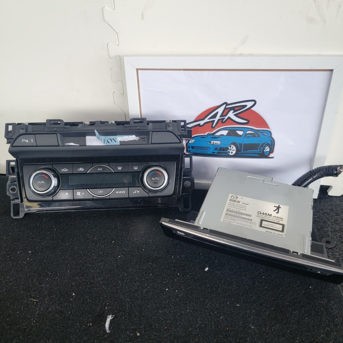 マツダのエアコン 。CDドライブに加えて。マツダ MAZDA 6SEDAN. GJ2FP/GJEFP/GJ2AW/GJ2FW/詳細GJ5FW拍卖