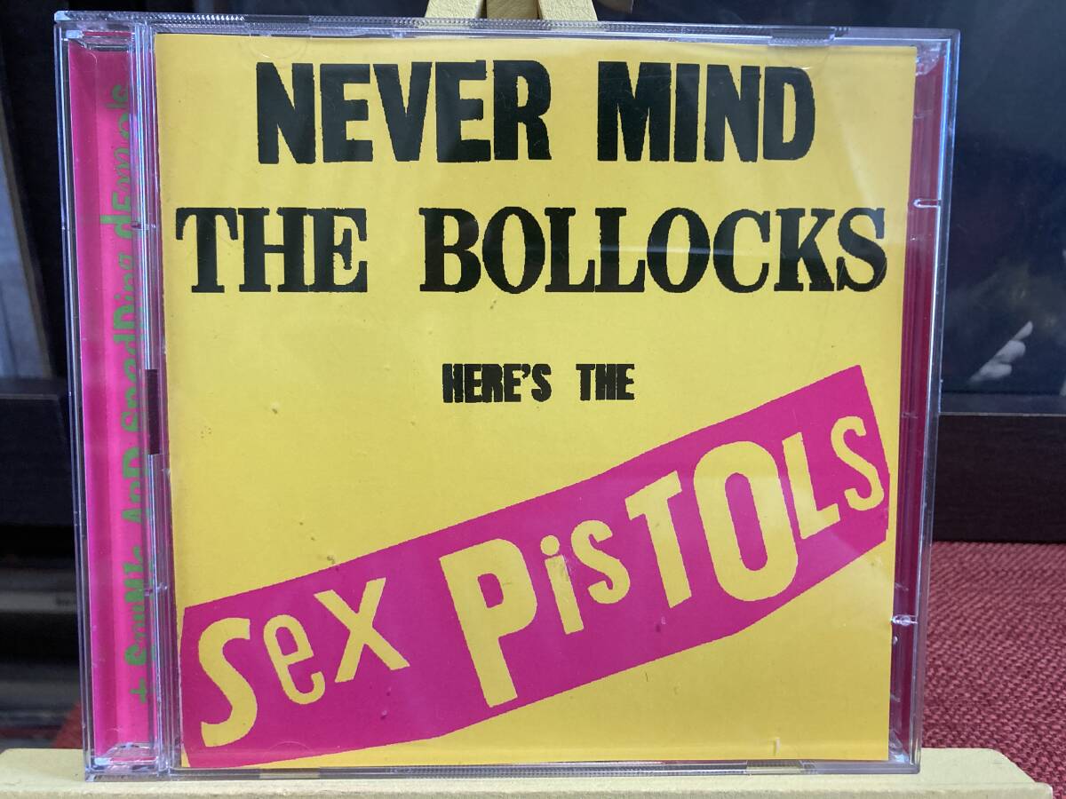 【CD】SEX PISTOLS ☆ Never Mind The Bollocks Here's The Sex Pistols 96年 EU Virgin 輸入盤 リイシュー 77年作 2枚組 デモCD付き 良品拍卖