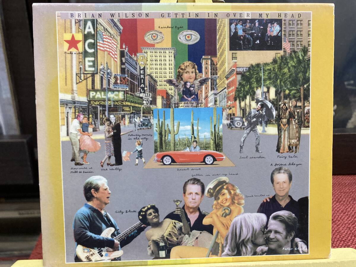 【CD】BRIAN WILSON ☆ Gettin' In Over My Head 04年 Rhino Records 国内盤 Paul McCartney Eric Clapton 解説歌詞対訳付き 帯欠損拍卖