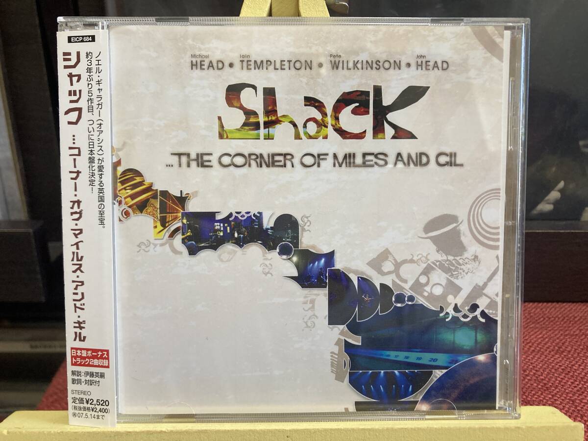 【CD】SHACK ☆ The Corner Of Miles And Gil 06年 Epic 国内盤 ネオアコ 名盤 Michael Head ボーナストラック2曲 解説歌詞対訳帯付き 良品拍卖