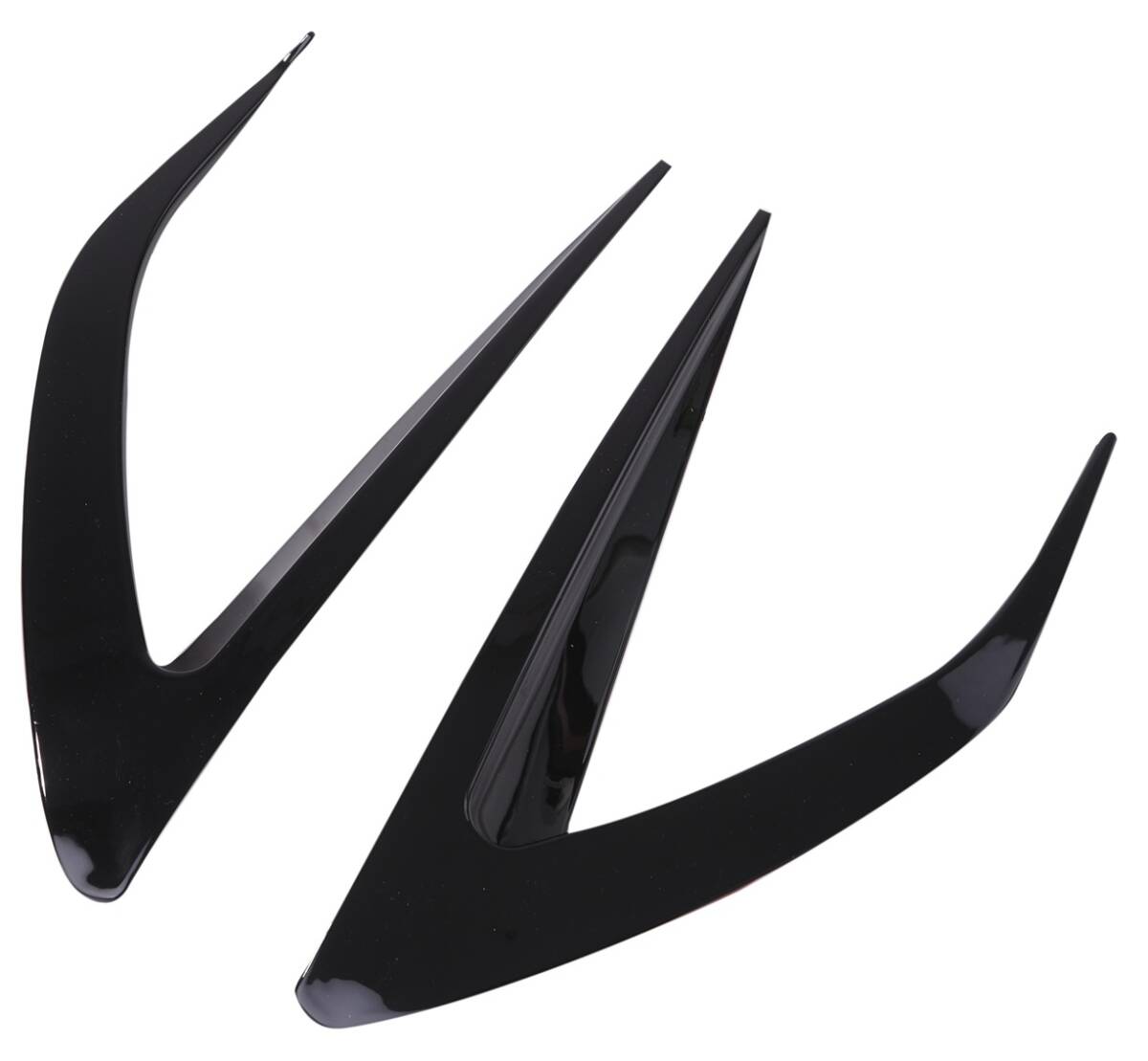 マツダ 用 フロント フォグ カバー 左右セット ABS製 ピアノブラック ロードスター ND型 MX-5 エアロ バンパー 外装 カスタム 社外品拍卖