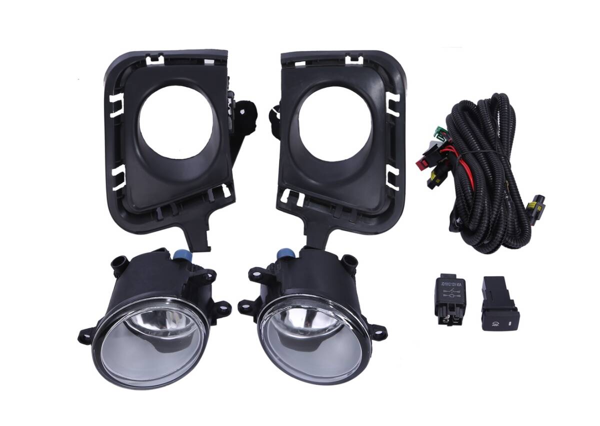 トヨタ 用 アクア NHP10 フォグランプ キット フルセット 左右 フォグ カバー 付 フロント ランプ ガラスレンズ TOYOTA AQUA 社外品拍卖