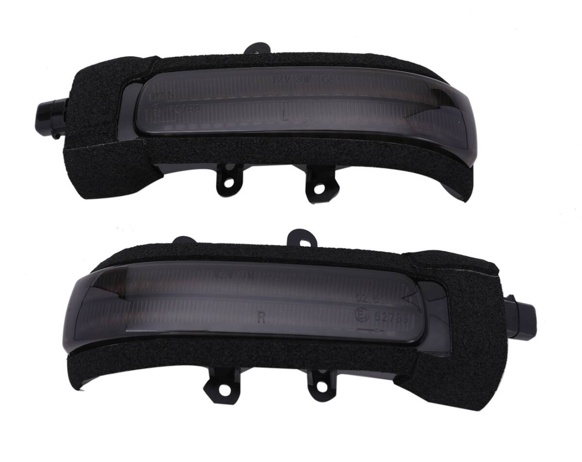 トヨタ 用 流れる 点滅 切替 LED ドア ミラー ウインカー レンズ スモーク シーケンシャル ウィンカー エスティマ 50系 等 汎用品拍卖