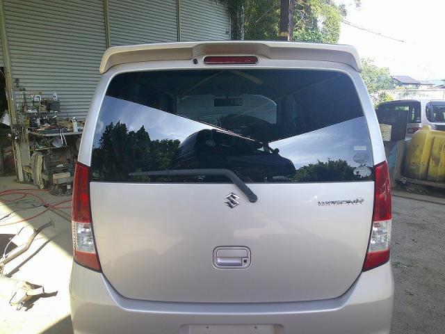 ワゴンR DBA-MH23S バックドア/リアゲート ZLV ブルームピンク(M) スポイラー付拍卖