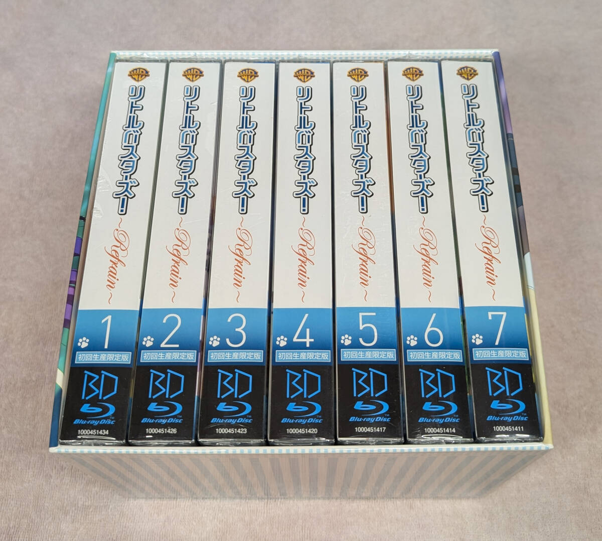 新品 リトルバスターズ! Refrain 初回生産限定版 Blu-ray 全7巻セット+全巻収納BOX(ソフマップ全巻購入特典)拍卖