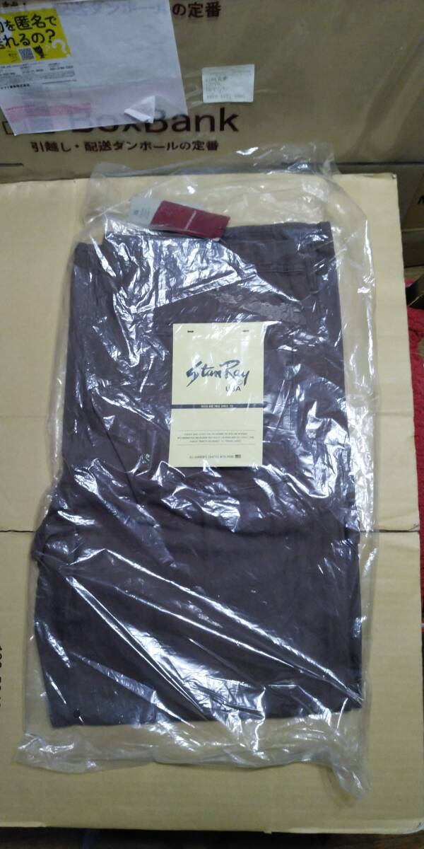 未使用自宅保管品UR Lab.(アーバンリサーチラボ)Stan Ray*UR Lab. ワークパンツ カラーブラウン サイズL拍卖