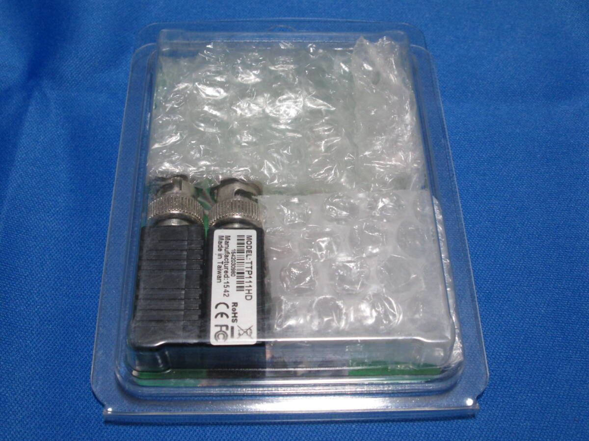 ★☆新品/TTP111HD/HD-TVI AHD HD-CVI各対応/1ch UTP映像伝送ユニット/防犯カメラ/監視カメラ☆★拍卖