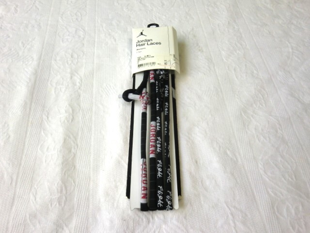 新品 未使用品 ナイキJORDAN/ジョーダン ヘアレース2本セット ヘッドバンド 髪どめ レディース バスケットボール アクセサリー拍卖