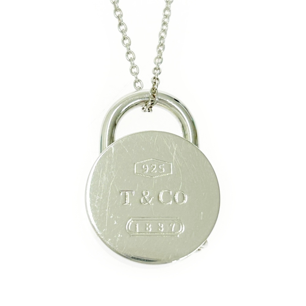 【箱付き】 TIFFANY&Co. ティファニー シルバー 1837 ラウンドロック ネックレス 10.4g 925刻印 465502 ネックレス拍卖