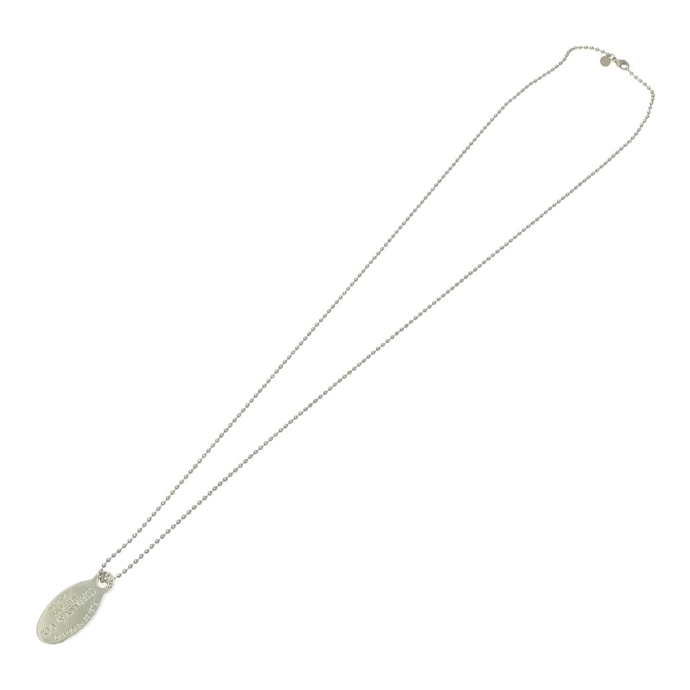 TIFFANY&Co. ティファニー シルバー リターントゥ オーバルタグ ネックレス 25.2g 925刻印 423786 ネックレス拍卖